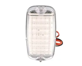 AMD Clear Lens 40 Red LED Tail Light Assembly Chevrolet | GMC C/K Fleetside Truck 1960-1966