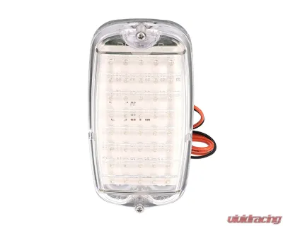AMD Clear Lens 40 Red LED Tail Light Assembly Chevrolet | GMC C/K Fleetside Truck 1960-1966 - X950-4060-2CD