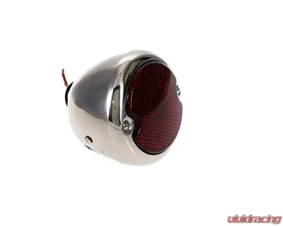AMD LH 12V Red Lens 19 LED Tail Light Assembly w/ Stainless Housing Ford F1 | F2 Truck 1948-1952 - X950-4548-1DSL