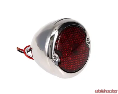 AMD RH Red Lens 19 LED Tail Light Assembly w/ Stainless Housing Ford F1 | F2 Truck 1948-1952 - X950-4548-1DSR