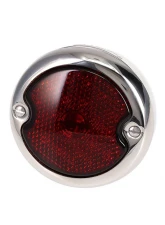 AMD RH Red Lens 19 LED Tail Light Assembly w/ Stainless Housing Ford F1 | F2 Truck 1948-1952                                     - X950-4548-1DSR - Image 4