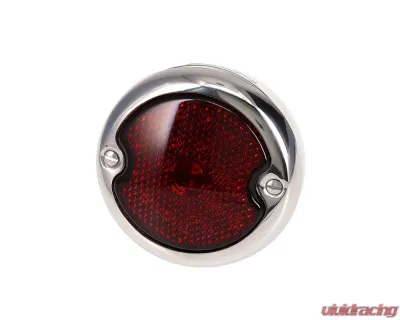 AMD RH Red Lens 19 LED Tail Light Assembly w/ Stainless Housing Ford F1 | F2 Truck 1948-1952 - X950-4548-1DSR
