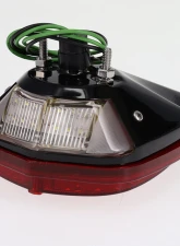 AMD LH LED Tail Light Assembly w/ Black Housing Ford F-Series Flareside Truck 1955-1966                                     - X950-4556-1DL - Image 7
