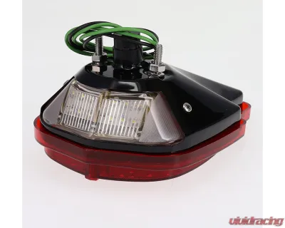 AMD LH LED Tail Light Assembly w/ Black Housing Ford F-Series Flareside Truck 1955-1966 - X950-4556-1DL