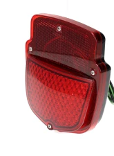 AMD RH LED Tail Light Assembly w/ Black Housing Ford F-Series Flareside Truck 1953-1966                                     - X950-4556-1DR - Image 3