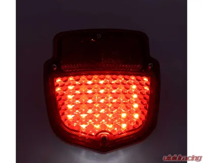AMD LH Sequential LED Tail Light Assembly w/ Black Housing Ford F-Series Flareside Truck 1955-1966 - X950-4556-1EL
