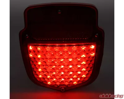 AMD RH Sequential LED Tail Light Assembly w/ Black Housing Ford F-Series Flareside Truck 1953-1966 - X950-4556-1ER