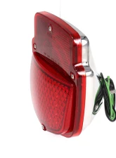 AMD LH Sequential LED Tail Light Assembly w/ Chrome Housing Ford F-Series Flareside Truck 1955-1966                                     - X950-4556-2EL - Image 4