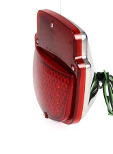 AMD RH Sequential LED Tail Light Assembly w/ Chrome Housing Ford F-Series Flareside Truck 1955-1966                                     - X950-4556-2ER - Image 3