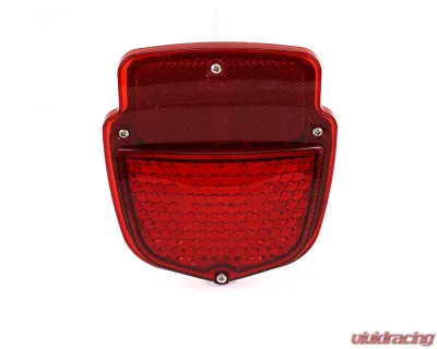 AMD RH Sequential LED Tail Light Assembly w/ Chrome Housing Ford F-Series Flareside Truck 1955-1966 - X950-4556-2ER