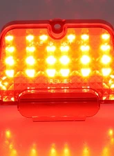 AMD 26 Red LED Taillight Lens Chevrolet Chevy II | Nova 1962-1964                                     - X951-3062-D - Image 2