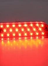 AMD RH 23 Red LED Taillight Lens Chevrolet Chevelle 1964                                     - X951-3464-DR - Image 2