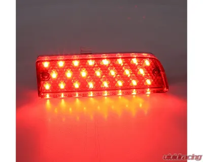AMD RH 23 Red LED Taillight Lens Chevrolet Chevelle 1964 - X951-3464-DR