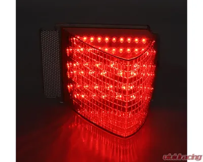 AMD 68 Red LED Clear Tail Light Lens Chevrolet Chevelle 1967 - X951-3467-CD