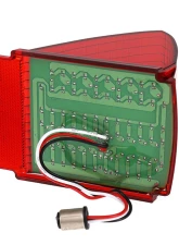 AMD 68 Red LED Tail Light Lens Chevrolet Chevelle 1967                                     - X951-3467-D - Image 4