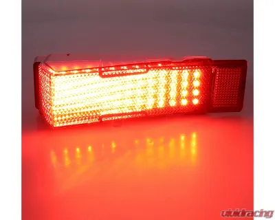 AMD LH 52 Red LED Tail Light Lens Chevrolet Chevelle | Malibu 1968 - X951-3468-1DL