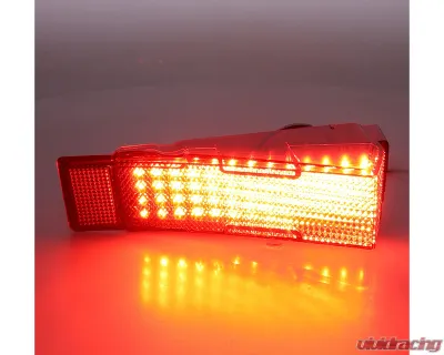 AMD RH 52 Red LED Tail Light Lens Chevrolet Chevelle | Malibu 1968 - X951-3468-1DR