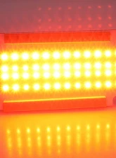 AMD RH 48 Red LED Tail Light Lens Chevrolet Chevelle | Malibu 1970                                     - X951-3470-DR - Image 2