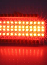 AMD LH 48 Red Sequential LED Tail Light Lens Chevrolet Chevelle | Malibu 1970                                     - X951-3470-EL - Image 2