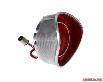 AMD LH 46 Red LED Tail Light Lens w/ Stainless Bezel Chevrolet Chevelle | Malibu 1971 - X951-3471-1DL