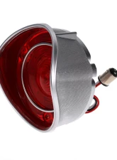 AMD RH 46 Red LED Tail Light Lens w/ Stainless Bezel Chevrolet Chevelle | Malibu 1971                                     - X951-3471-1DR - Image 2