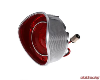 AMD RH 46 Red LED Tail Light Lens w/ Stainless Bezel Chevrolet Chevelle | Malibu 1971 - X951-3471-1DR