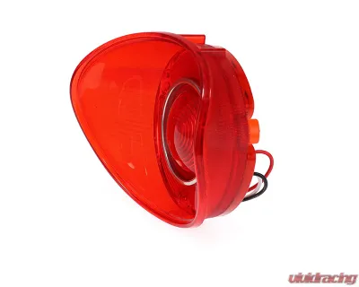 AMD LH 42 Red LED Tail Light Lens w/ Stainless Bezel Chevrolet Chevelle | Malibu 1972 - X951-3472-1DL