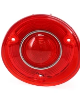 AMD RH 42 Red LED Tail Light Lens w/ Stainless Bezel Chevrolet Chevelle | Malibu 1972                                     - X951-3472-1DR - Image 4