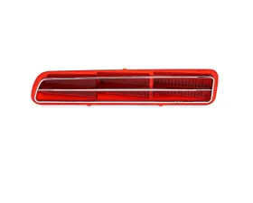 AMD LH 84 Red Sequential LED Tail Lights Lens Chevrolet Camaro RS 1969