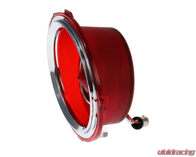AMD LH 30 Red LED Tail Lights Lens w/ Stainless Bezel Chevrolet Camaro 1970-1973 - X951-3570-1DL