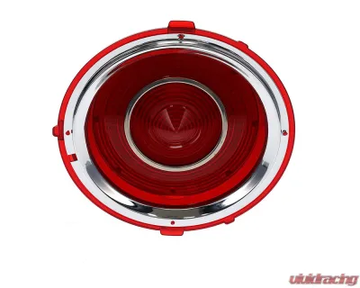 AMD RH 30 Red LED Tail Lights Lens w/ Stainless Bezel Chevrolet Camaro 1970-1973 - X951-3570-1DR