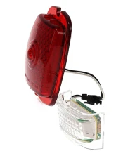 AMD LH 12 Volt 27 Red LED Tail Light Lens w/ 6 White License Lamp LED Chevrolet | GMC Truck 1947-1953                                     - X951-4047-DL - Image 3