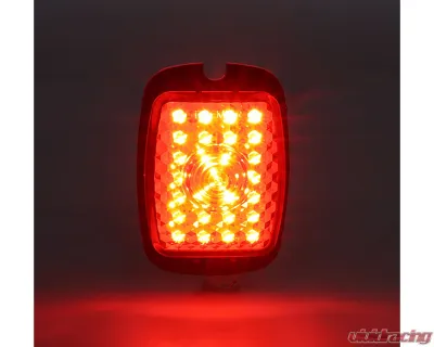 AMD RH 12 Volt 27 Red Sequential LED Tail Light Lens Chevrolet | GMC Truck 1947-1953 - X951-4047-ER