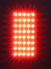AMD 40 Red LED Clear Tail Light Lens Chevrolet | GMC C/K Fleetside Truck 1960-1966                                     - X951-4060-2CD - Image 2