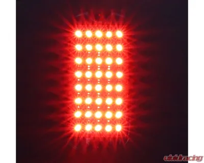 AMD 40 Red LED Clear Tail Light Lens Chevrolet | GMC C/K Fleetside Truck 1960-1966 - X951-4060-2CD