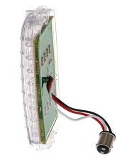 AMD 40 Red LED Clear Tail Light Lens Chevrolet | GMC C/K Fleetside Truck 1960-1966                                     - X951-4060-2CD - Image 3
