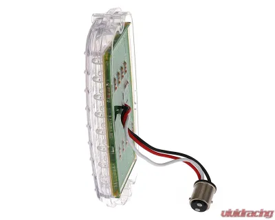 AMD 40 Red LED Clear Tail Light Lens Chevrolet | GMC C/K Fleetside Truck 1960-1966 - X951-4060-2CD