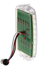 AMD 40 Red LED Clear Tail Light Lens Chevrolet | GMC C/K Fleetside Truck 1960-1966                                     - X951-4060-2CD - Image 4