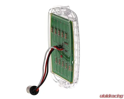AMD 40 Red LED Clear Tail Light Lens Chevrolet | GMC C/K Fleetside Truck 1960-1966 - X951-4060-2CD