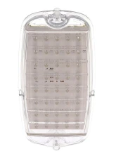 AMD 40 Red LED Clear Tail Light Lens Chevrolet | GMC C/K Fleetside Truck 1960-1966                                     - X951-4060-2CD - Image 4