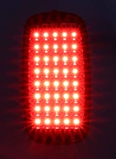 AMD 40 Red LED Tail Light Lens Chevrolet | GMC C/K Fleetside Truck 1960-1966                                     - X951-4060-2D - Image 2