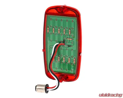 AMD 40 Red LED Tail Light Lens Chevrolet | GMC C/K Fleetside Truck 1960-1966 - X951-4060-2D