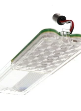 AMD 20 Red LED Clear Tail Light Lens Chevrolet | GMC C/K Fleetside Pickup Truck | Blazer | Jimmy 1967-1972                                     - X951-4067-2CD - Image 3