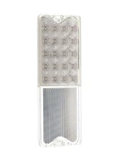 AMD 20 Red LED Clear Tail Light Lens Chevrolet | GMC C/K Fleetside Pickup Truck | Blazer | Jimmy 1967-1972                                     - X951-4067-2CD - Image 4