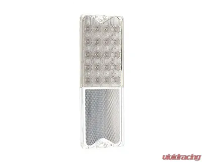 AMD 20 Red LED Clear Tail Light Lens Chevrolet | GMC C/K Fleetside Pickup Truck | Blazer | Jimmy 1967-1972 - X951-4067-2CD