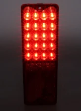 AMD 20 Red LED Tail Light Lens Chevrolet | GMC C/K Fleetside Pickup Truck | Blazer | Jimmy 1967-1972                                     - X951-4067-2D - Image 2
