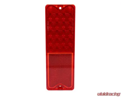 AMD 20 Red LED Tail Light Lens Chevrolet | GMC C/K Fleetside Pickup Truck | Blazer | Jimmy 1967-1972 - X951-4067-2D