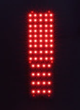 AMD Clear Tail Light 61 Red LED Insert Board Chevrolet | GMC C/K Fleetside Pickup Truck | Blazer | Jimmy 1967-1972                                     - X951-4067-2DI - Image 2