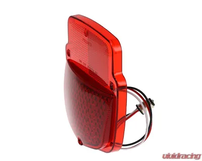 AMD RH 38 Red Sequential LED Tail Light Lens Ford F-Series Flareside Truck 1955-1966 - X951-4555-1ENR