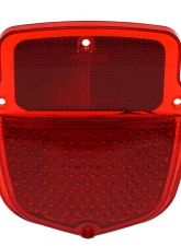 AMD RH 38 Red Sequential LED Tail Light Lens Ford F-Series Flareside Truck 1955-1966                                     - X951-4555-1ENR - Image 4
